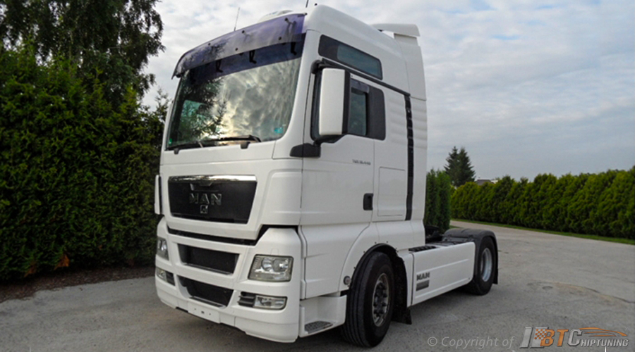 MAN TGX 440 - BTChiptuning® Uygulaması