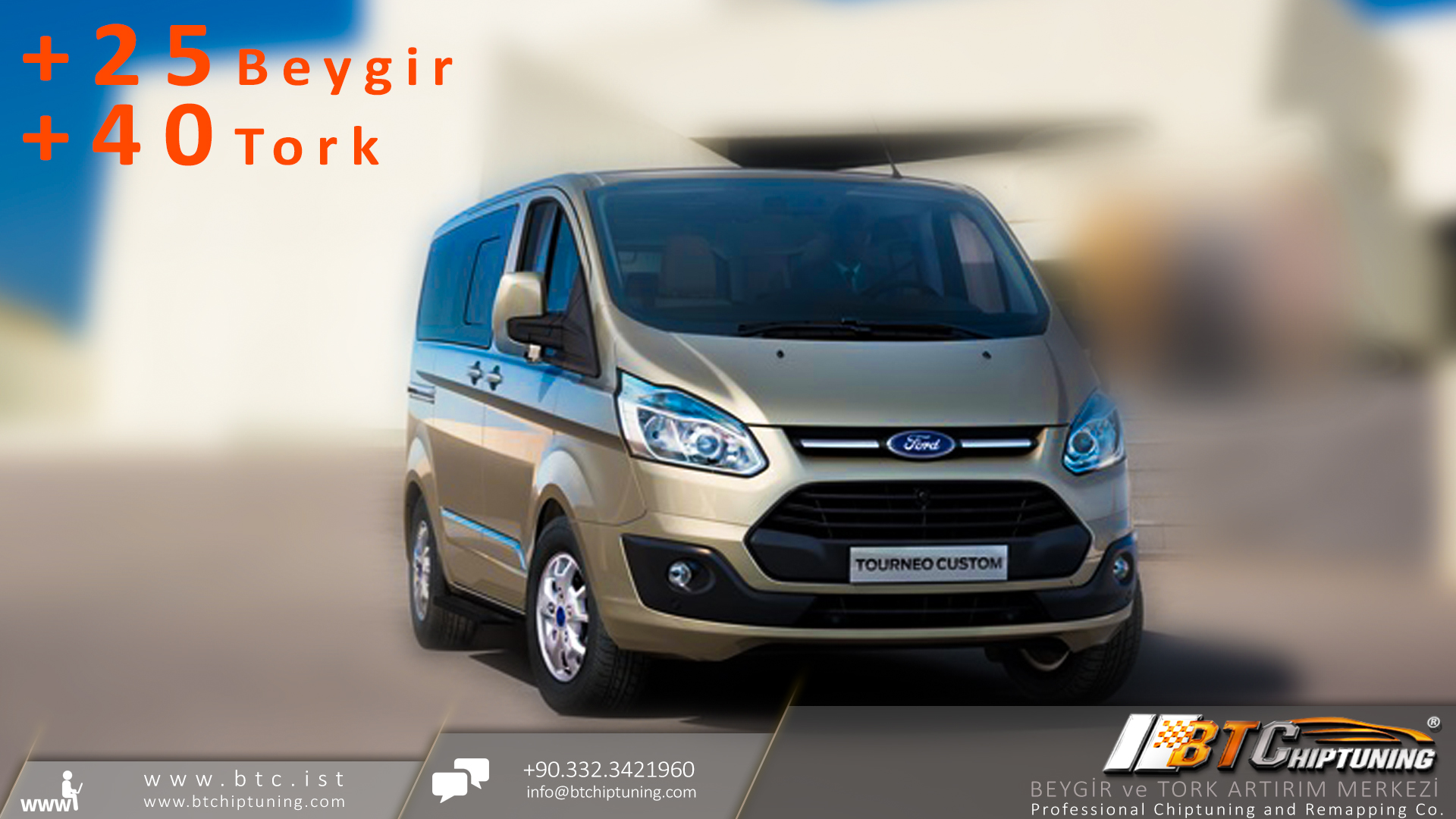 .FORD TOURNEO CUSTOM / TRANSİT CUSTOM 1.5 TDCI ARTIK MÜMKÜN !.